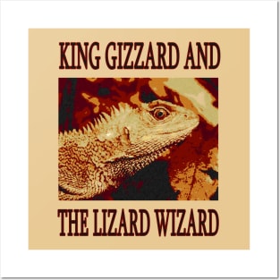 King Gizzard and the Lizard Art Posters and Art